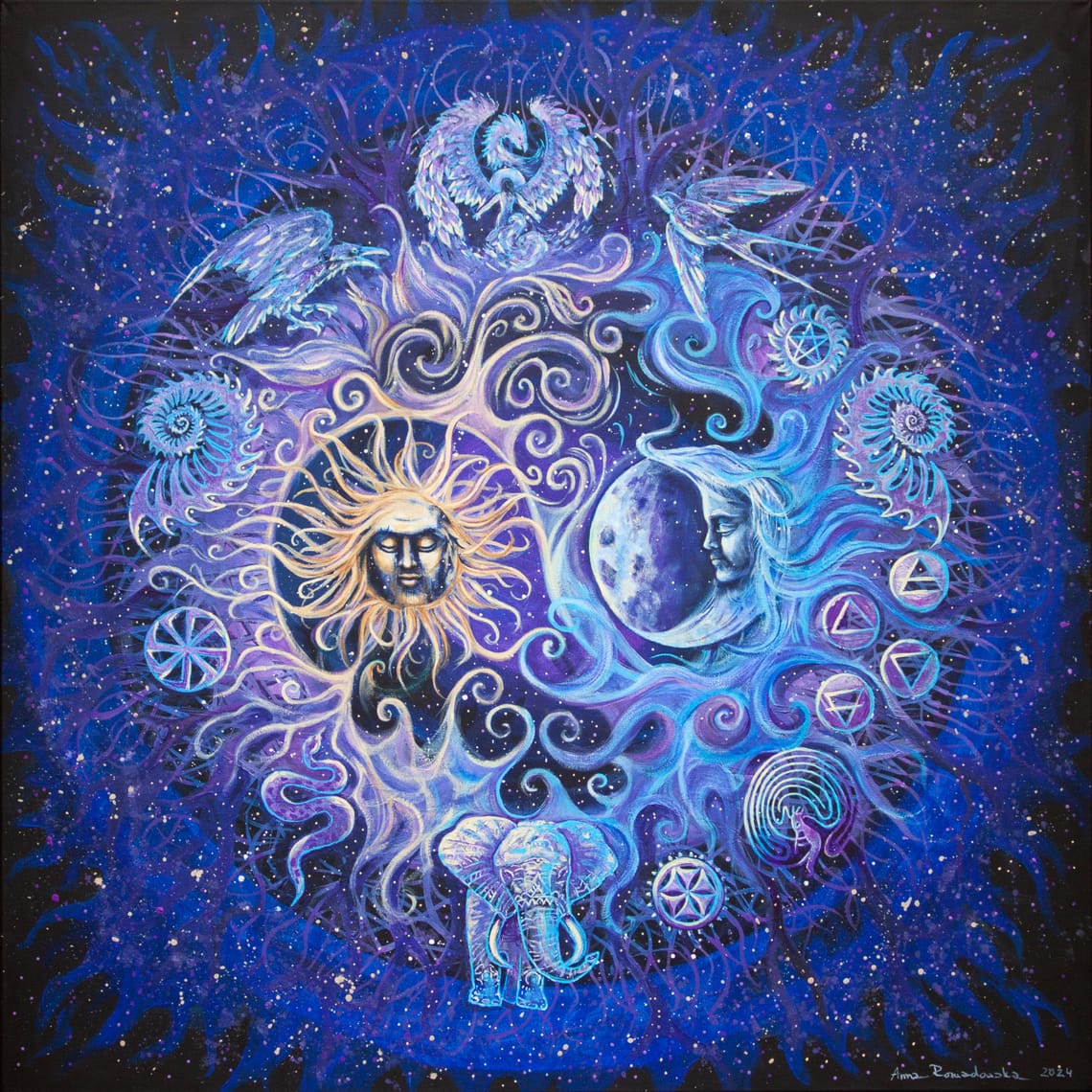 Mandala Kosmiczna Miłość